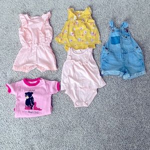 18 month girls summer lot